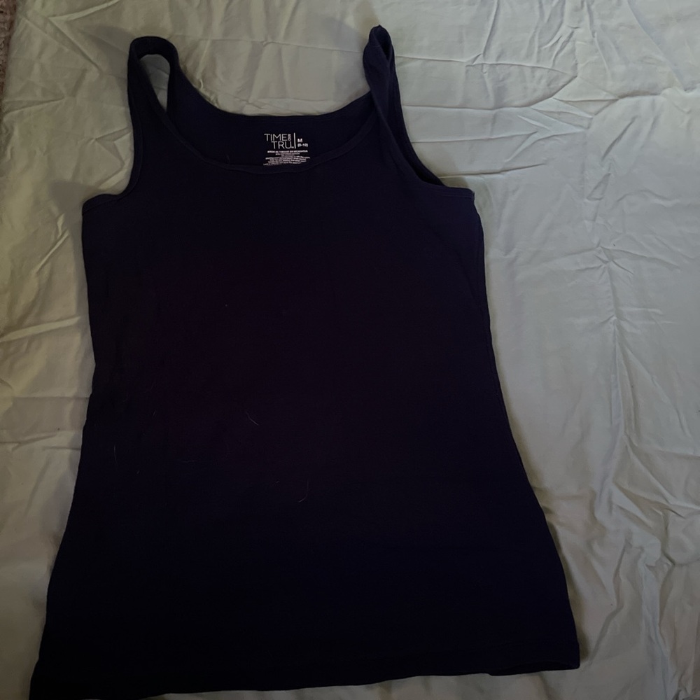 Long dark blue/navy tank top